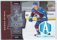 20-21 UD Extended Hockey Rookie SPx Finite SF-36 Bowen Byram /2999